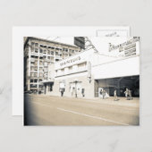 Old Greyhound Depot Postkarte (Vorne/Hinten)