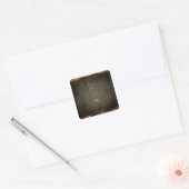 Old Grunge Paper Quadratischer Aufkleber (Umschlag)
