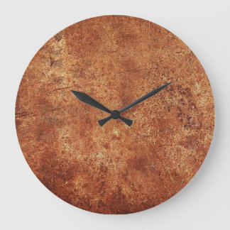 Old Grunge Rustikale Metallstruktur Große Wanduhr