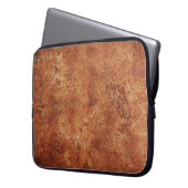Old Grunge Rustikale Metallstruktur Laptopschutzhülle (Vorderseite Links)