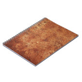 Old Grunge Rustikale Metallstruktur Notizblock (Linke Seite)