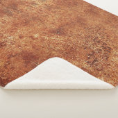 Old Grunge Rustikale Metallstruktur Sherpadecke (3/4)