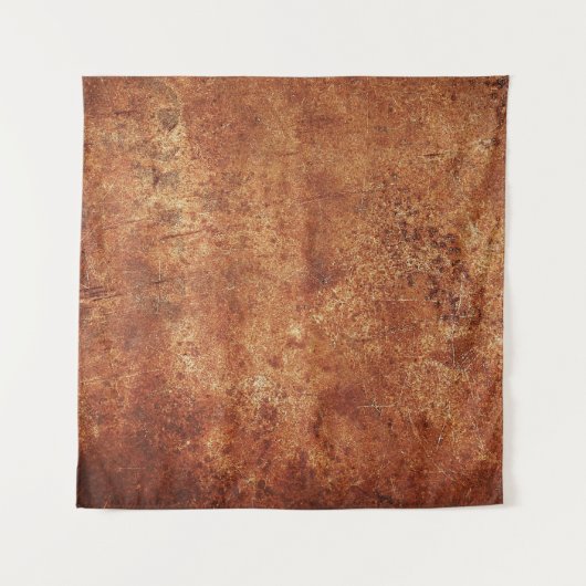 Old Grunge Rustikale Metallstruktur Wandteppich (Vorderseite)