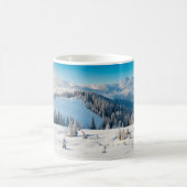 Old grunge wooden texture or background with termi kaffeetasse (Mittel)