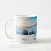 Old grunge wooden texture or background with termi kaffeetasse (Links)