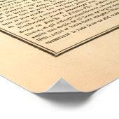 Old Guadeloupe Island Map (1825) Vintag Gwadloup Poster (Ecke)