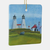 Old Gurnet Leuchtturm Ornament (Rechts)