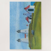 Old Gurnet Lighthouses 1014pc Puzzle (Vertikal)