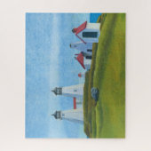Old Gurnet Lighthouses 520pc Puzzle (Vertikal)