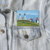 Old Gurnet Lighthouses Button (Insitu)