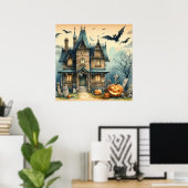 Old Halloween Art Poster (Heimbüro)