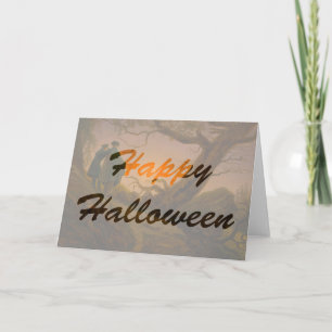 Old Halloween Karte