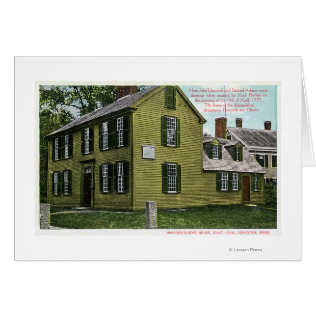 Old Hancock Clark House View # 2 (Vorderseite (Horizontal))