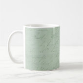 Old handwriting love letters faded antike script kaffeetasse (Links)