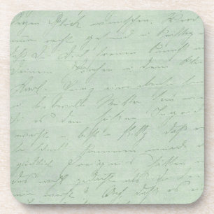 Old handwriting love letters faded antike script untersetzer