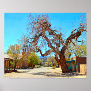 Old Hanging Tree, Cerrillos,  New Mexico Poster