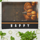 Old Happy Halloween Zuhause Collection Geschirrtuch (Gefaltet)