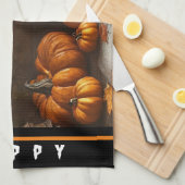 Old Happy Halloween Zuhause Collection Geschirrtuch (Viertel Falte)