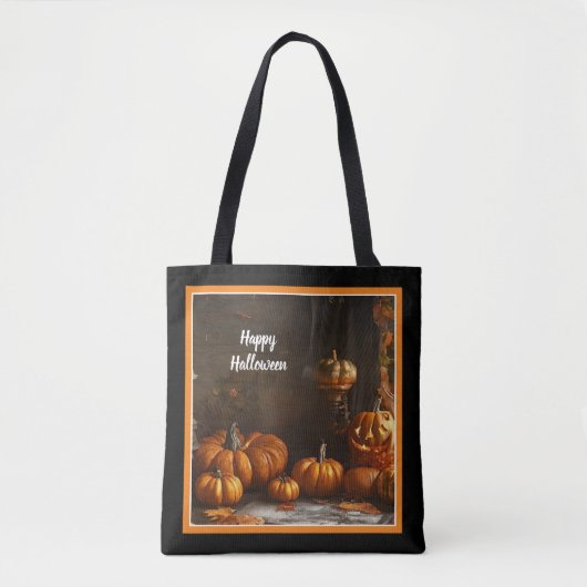Old Happy Halloween Zuhause Collection Tasche (Vorderseite)