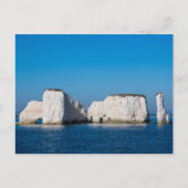 Old Harry Rocks Dorset Postkarte (Vorderseite)