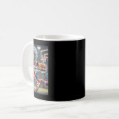 Old Head Basketball Player Print Kaffeetasse (Vorderseite Links)
