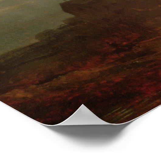 Old Hetton Colliery, Newcastle Poster (Ecke)