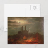 Old Hetton Colliery, Newcastle Postkarte (Vorne/Hinten)