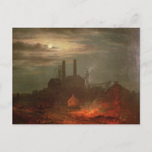 Old Hetton Colliery, Newcastle Postkarte (Vorderseite)