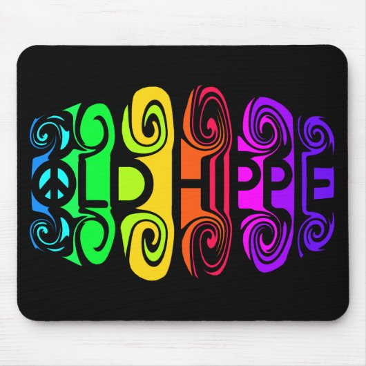 OLD HIPPIE mousepad (Vorne)