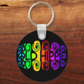 OLD HIPPIE-Schlüsselkette Schlüsselanhänger (Vorderseite)