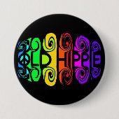 OLD HIPPIE-Taste Button (Vorderseite)