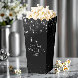 Old Hollywood B & W Sweet 16 ID1108 Geschenkschachtel