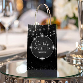 Old Hollywood B & W Sweet 16 ID1108 Kleine Geschen Kleine Geschenktüte