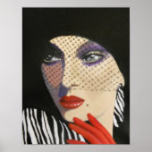 Old Hollywood Beauty Poster (Vorne)