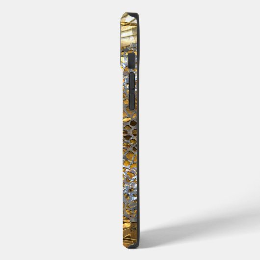 Old Hollywood Chic Elegant Monogram Case-Mate iPhone Hülle (Rückseite / Links)