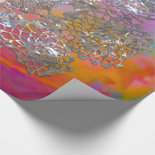 Old Hollywood Chic Elegante Margo Geschenkpapier (Ecke)