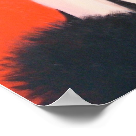 Old Hollywood Elegance Poster (Ecke)