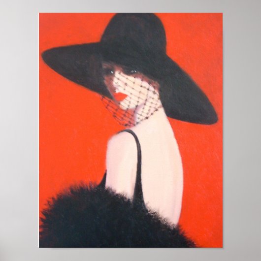 Old Hollywood Elegance Poster (Vorne)