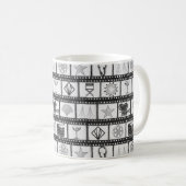 Old Hollywood Film Coffee Tasse (VorderseiteRechts)