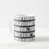 Old Hollywood Film Coffee Tasse (Vorderseite Links)
