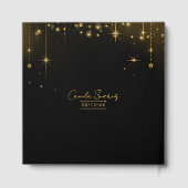 Old Hollywood Glam Chandeliers Sweet 16 ID1108 Gästebuch (Rückseite)