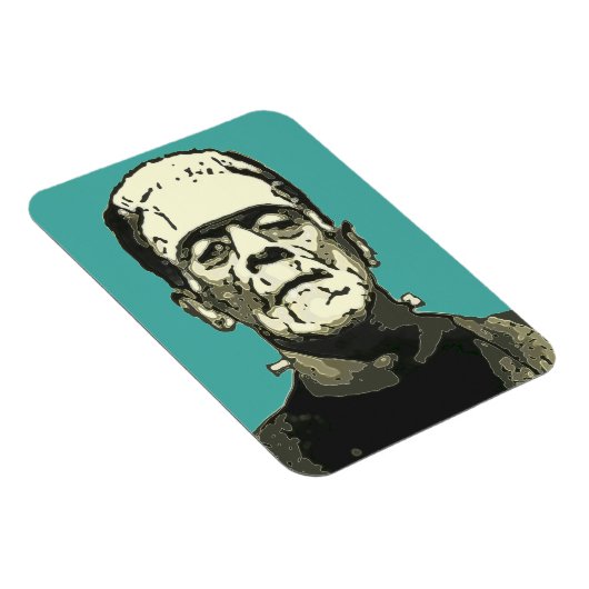 Old Hollywood Monster Comic Filter Magnet (Rechte Seite)