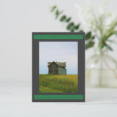 Old Homestead Saskatchewan Fotografie Postkarte (Stehend Vorderseite)