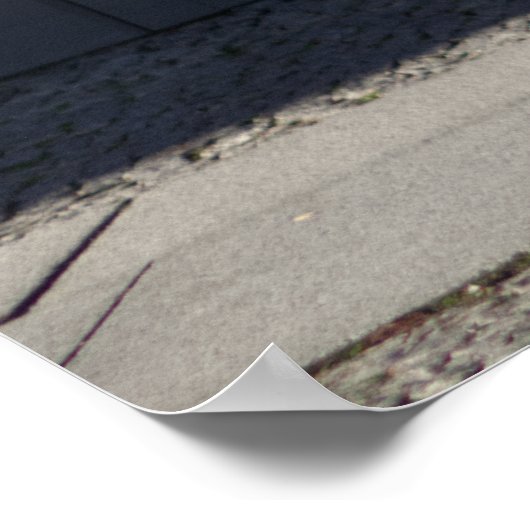 Old House Doorway Poster (Ecke)