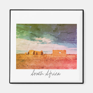 Old House Ruins South Africa Magnet