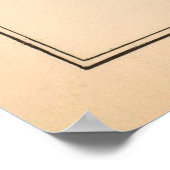 Old Hudson NH Map (1892) Poster (Ecke)