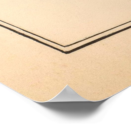 Old Hudson NH Map (1892) Poster (Ecke)