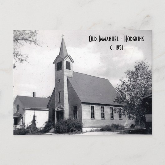 Old Immanuel - Hodgkins Postkarte (Vorderseite)