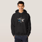 Old Indian Men Dab Dabbing Hoodie (Vorne ganz)