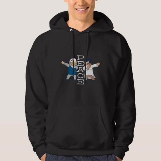 Old Indian Men Dab Dabbing Hoodie (Vorderseite)